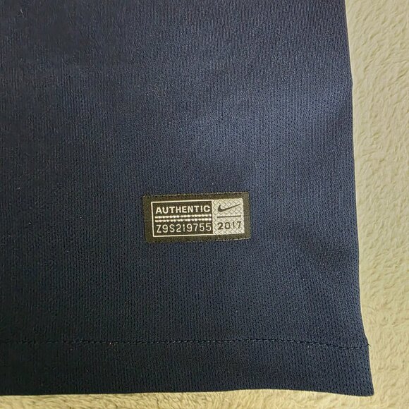 Paris Saint Germain Jersey Mens XL Blue Nike Dri Fit Ligue 1 Soccer Mbappe 29 - Picture 2 of 13